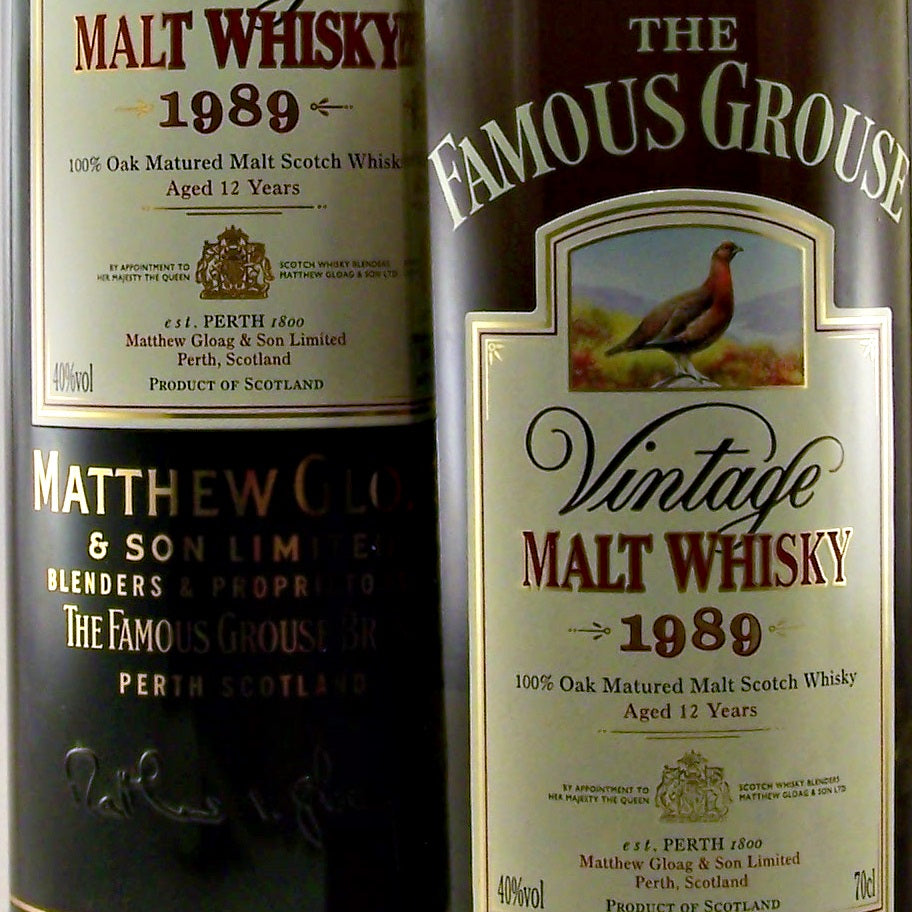 Famous Grouse 1989