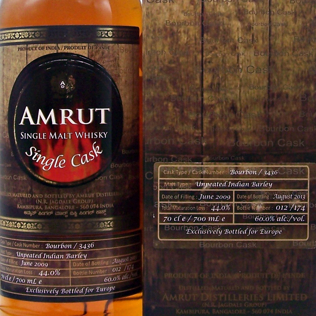 Amrut Bourbon Cask 3436