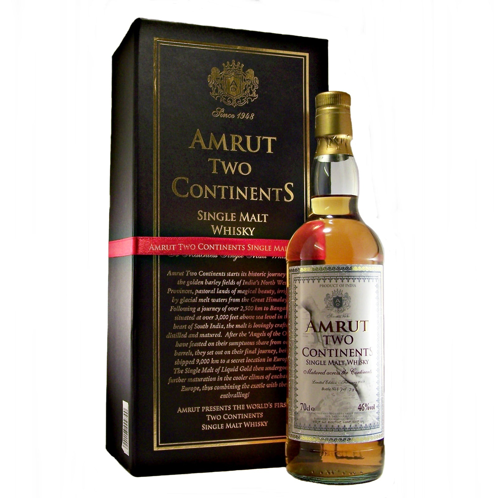 Amrut Two Continents 1st Release