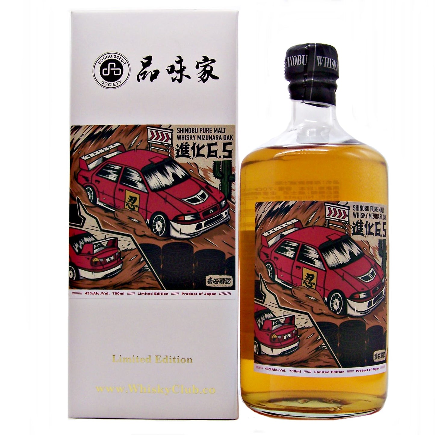 Shinobu Pure Malt Whisky Mizunara Oak Connoisseur Society