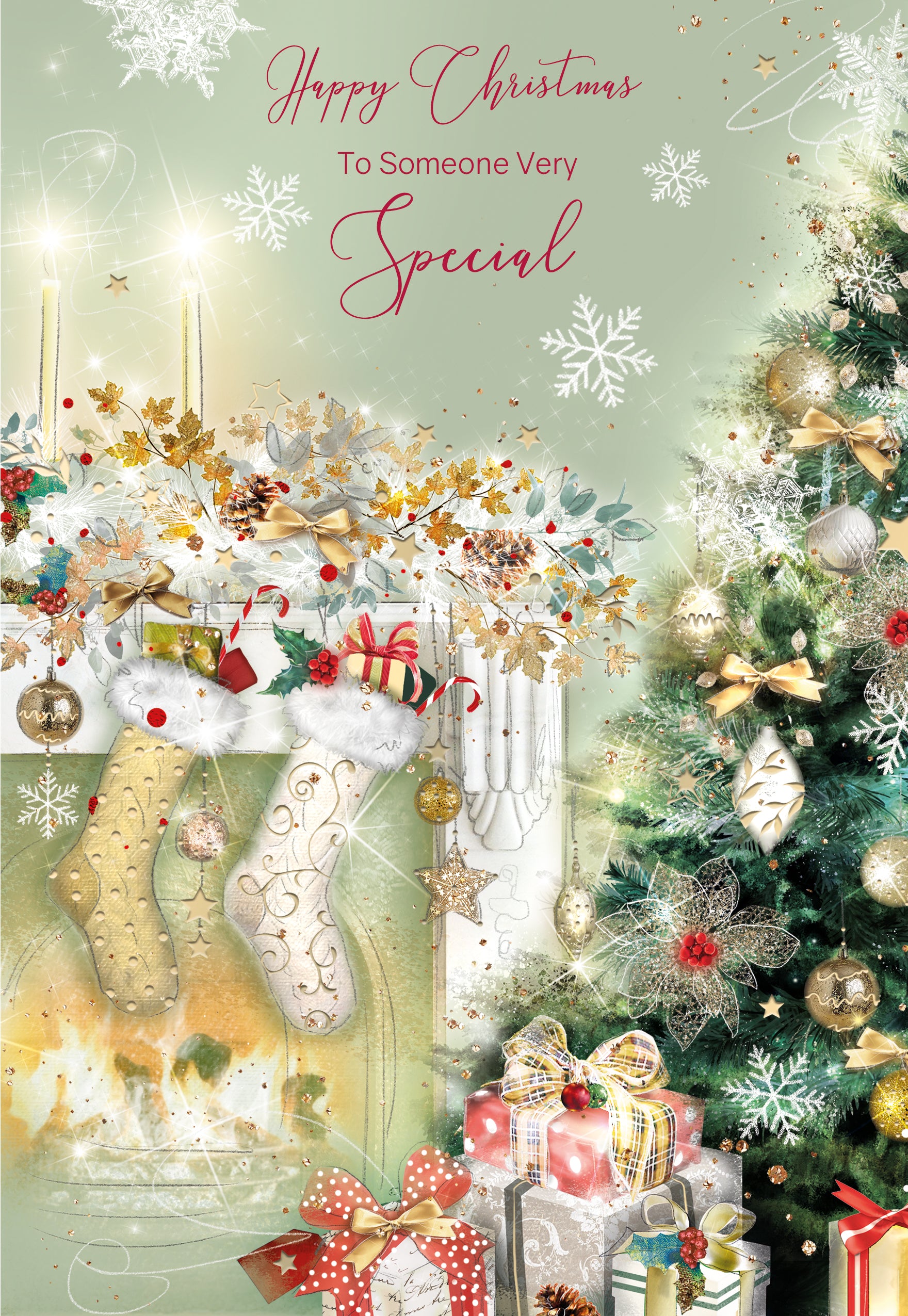 Boy Friends Special Christmas Card