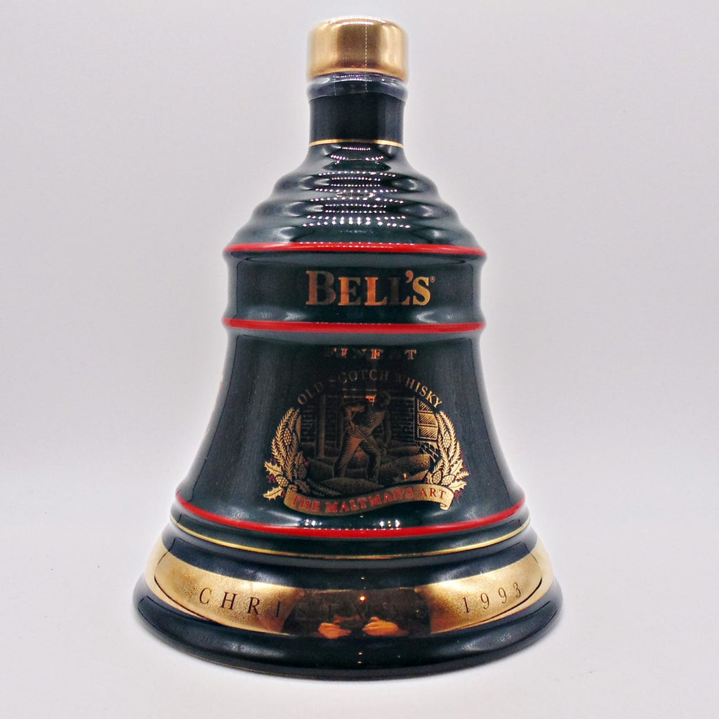 Bell's Christmas 1993 Porcelain Decanter