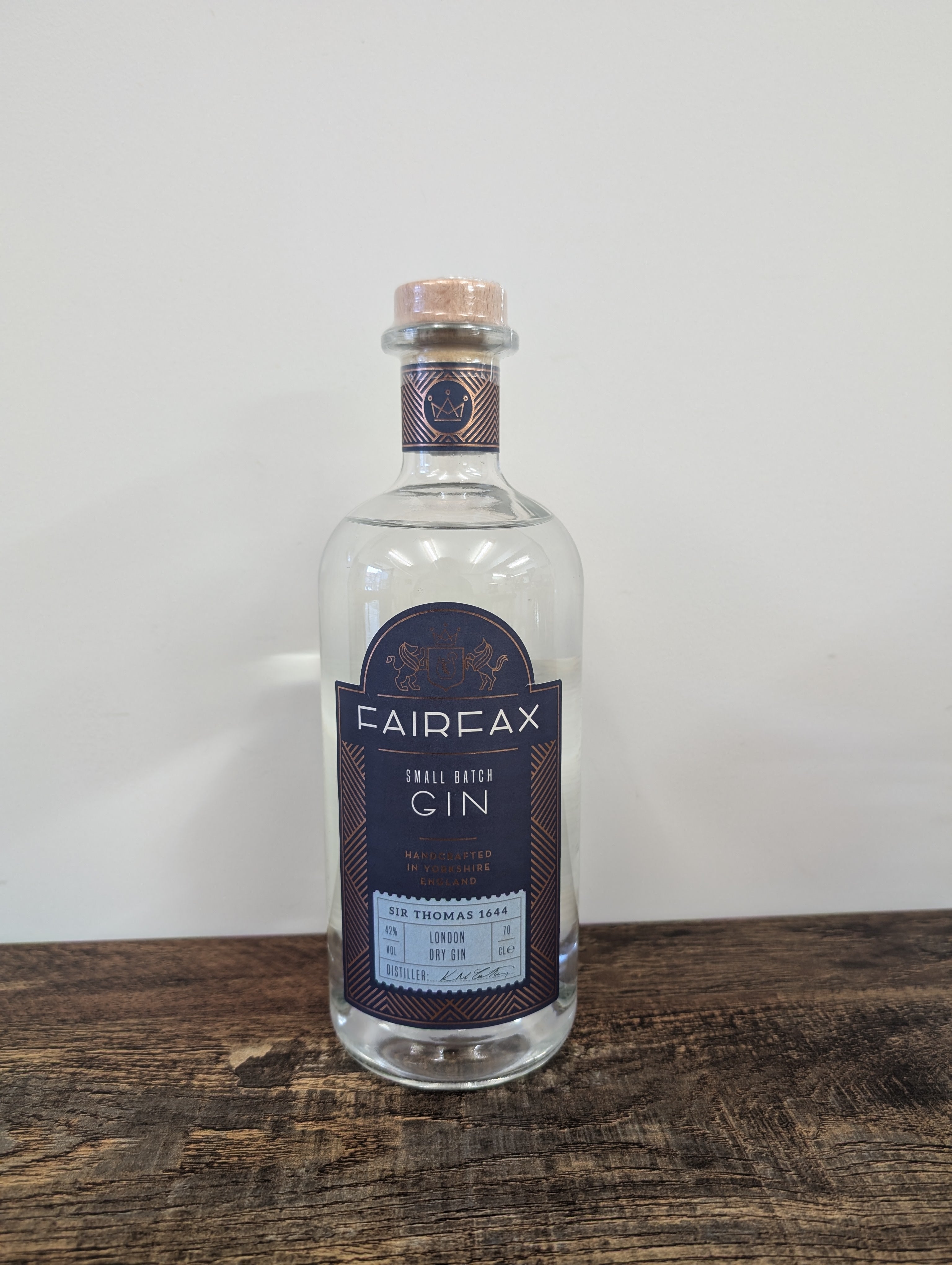 Fairfax Sir Thomas 1644 London Dry Gin