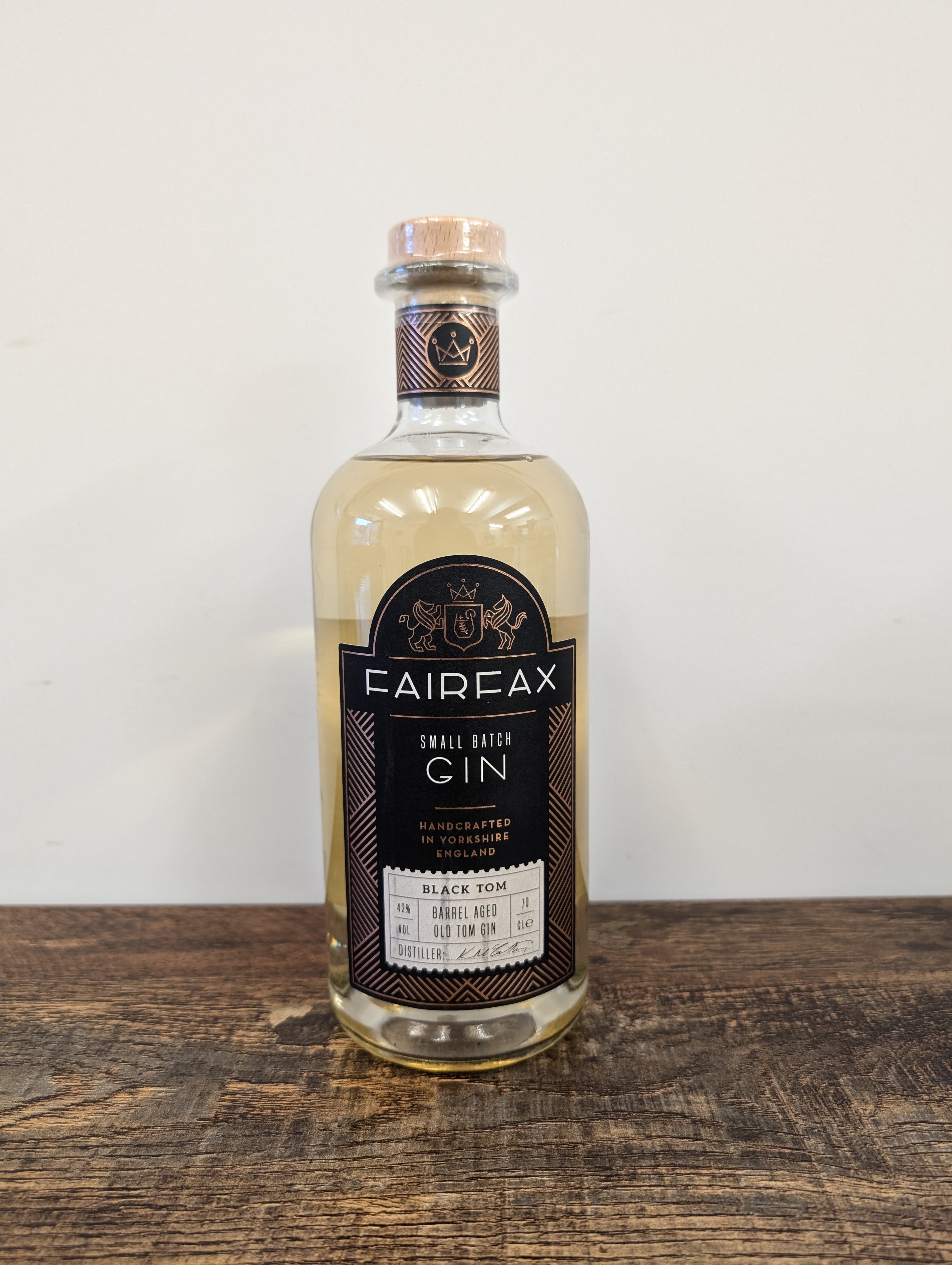 Fairfax Black Tom - Barrel Aged Old Tom Gin