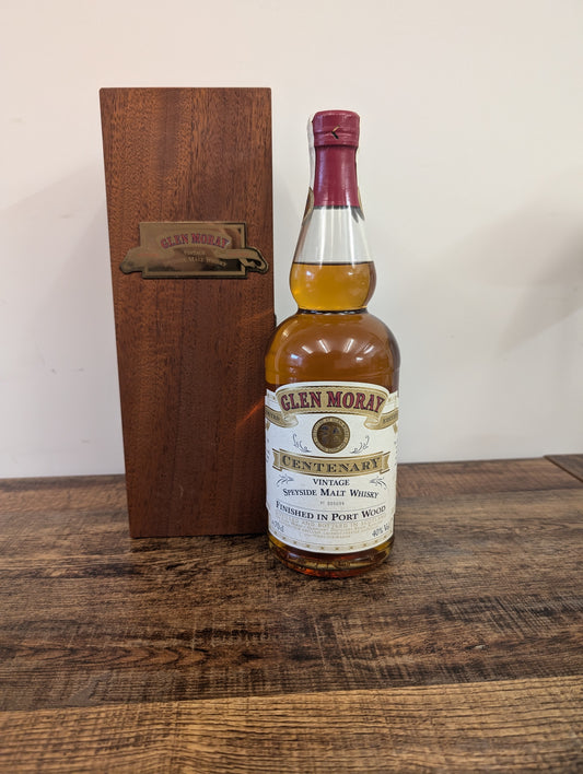 Glen Moray Centenary Limited Edition Finished In Port Wood Cask