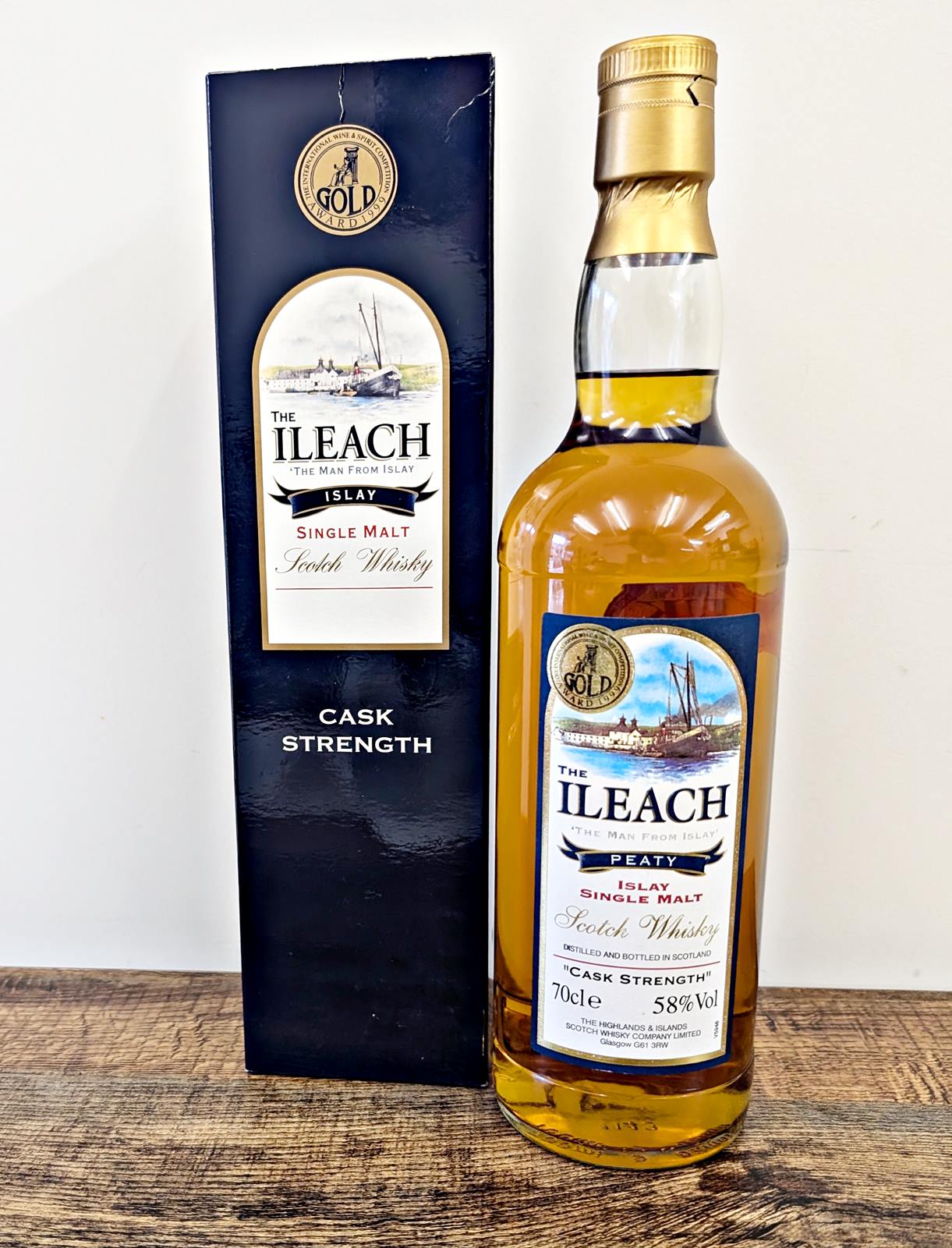 Ileach Cask Strength Early 2000's Bottling