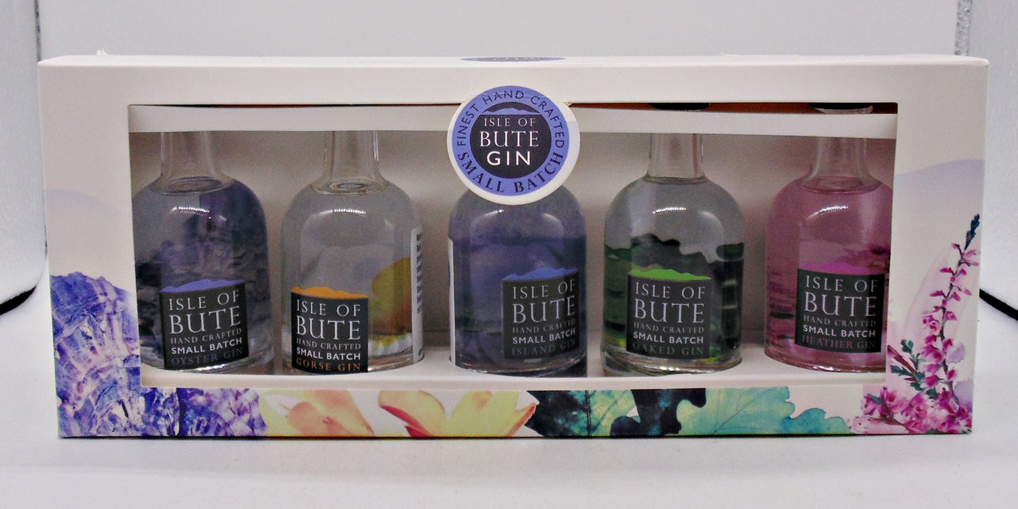 Isle Of Bute Miniature Gin Gift Set