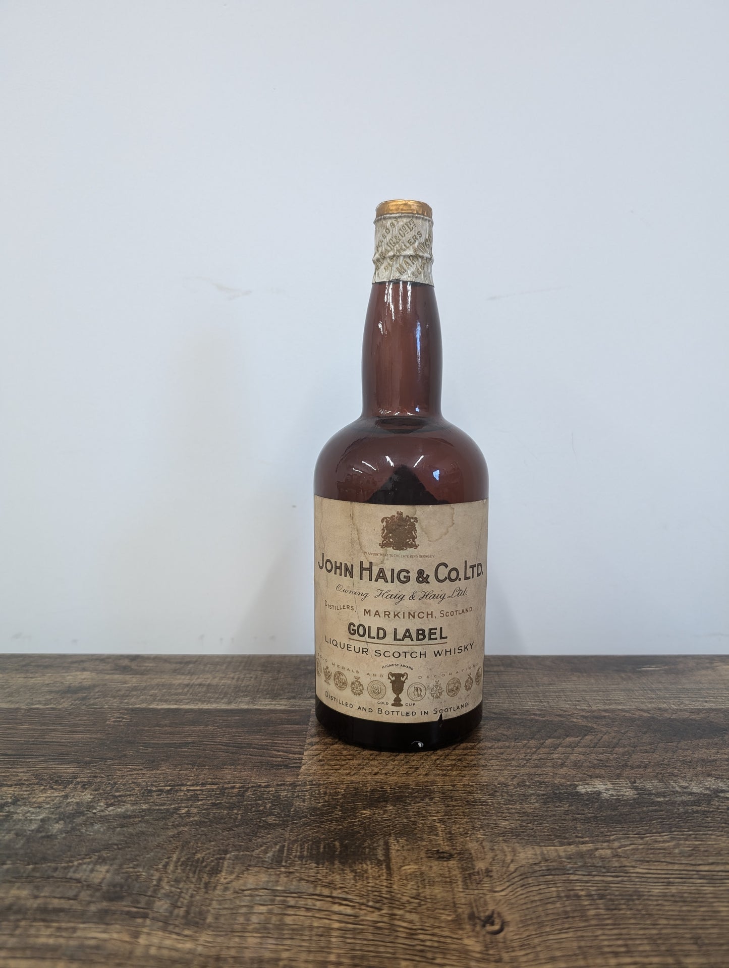 John Haig & Co.Ltd Gold Label 1940 Bottling