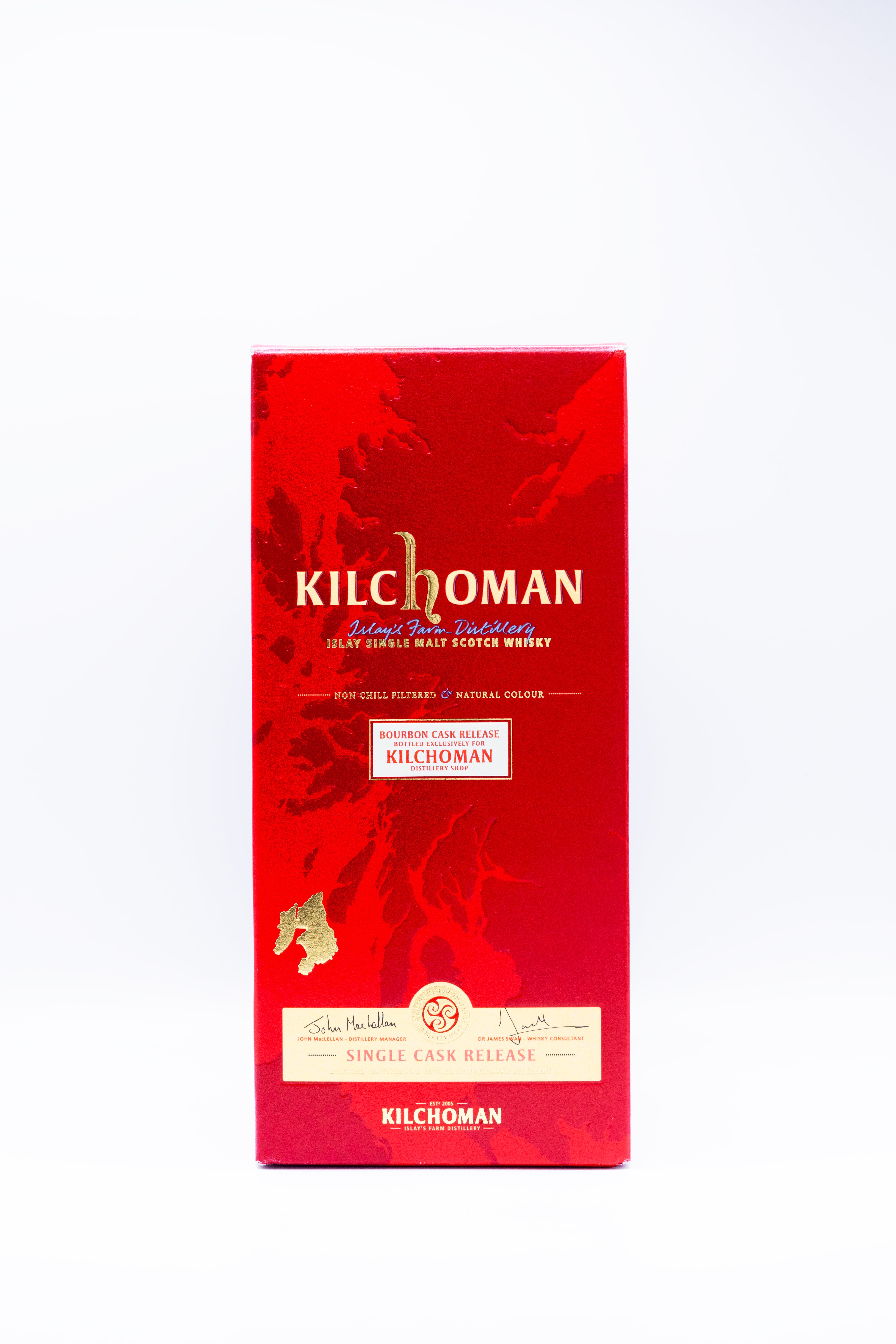 Kilchoman Bourbon Cask Distillery Shop Limited Edition