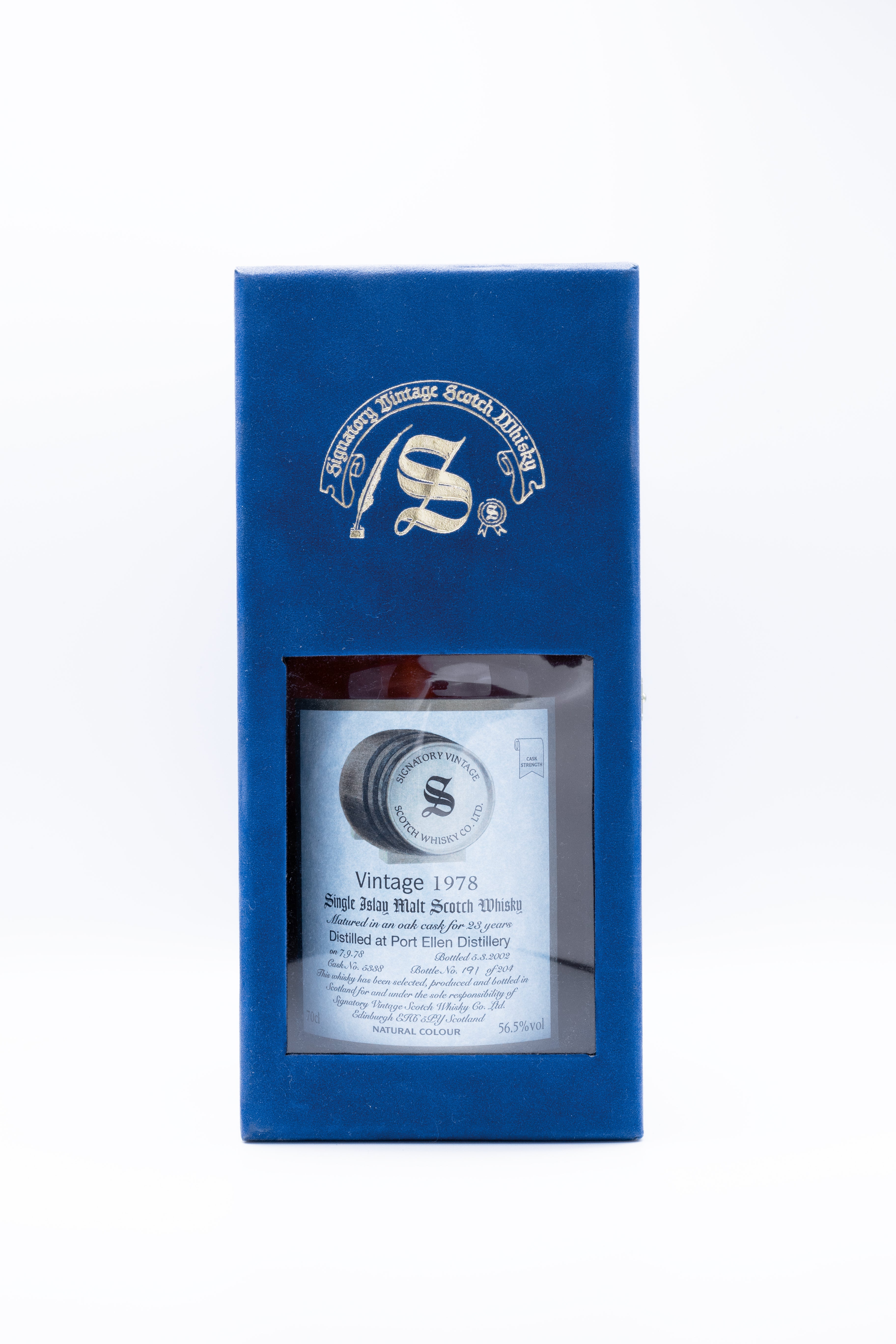 Port Ellen 23 Year Old 1978 Signatory Vintage