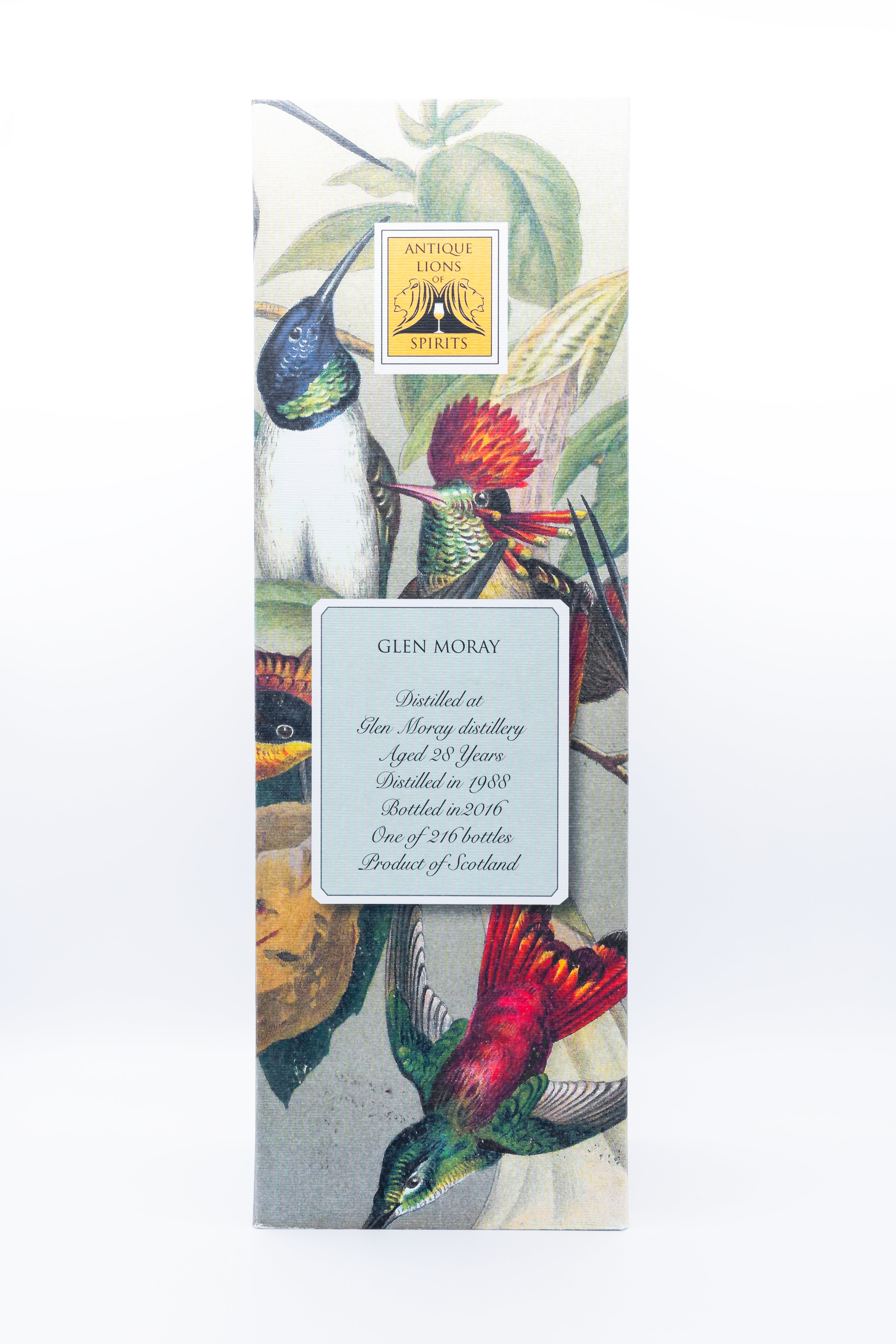 Glen Moray - Aged 28 Years - Antique Lions